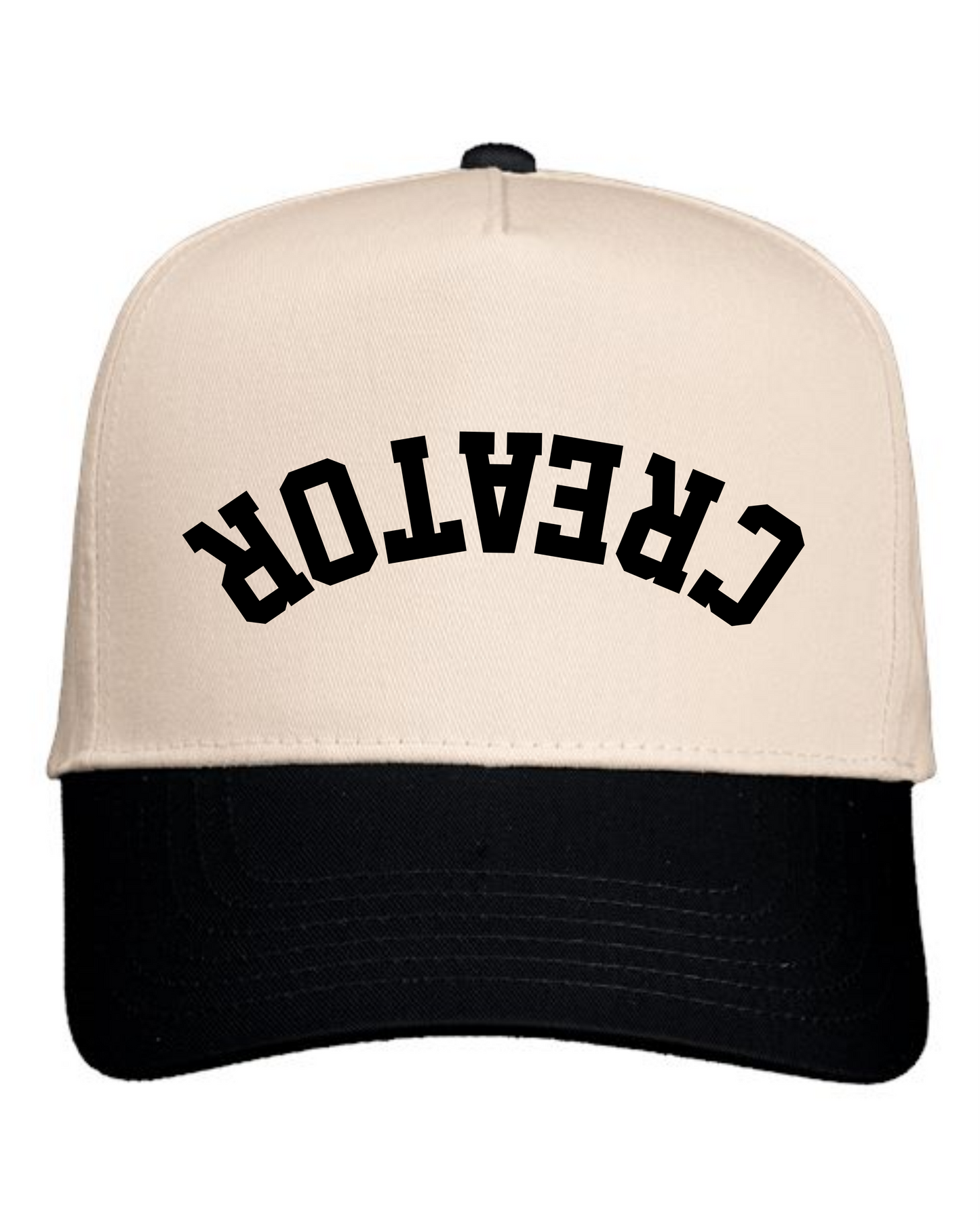 Puff Creator Structured Two Tone Cap