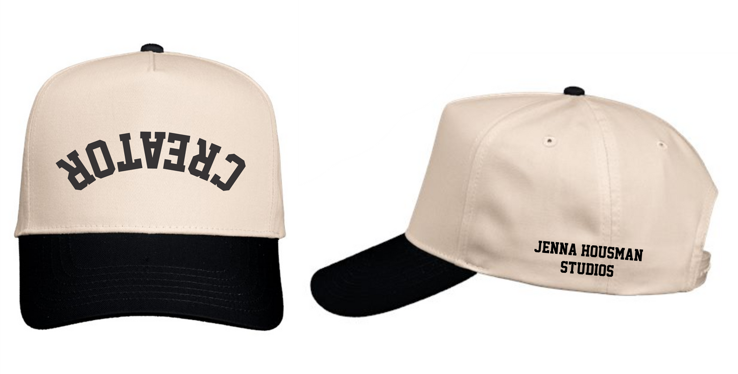 Puff Creator Structured Two Tone Cap
