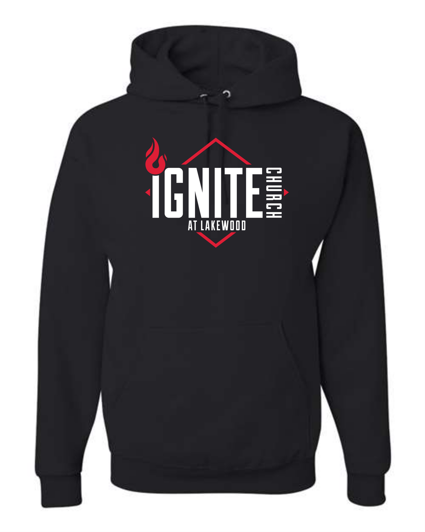 Stacked Logo Hoodie