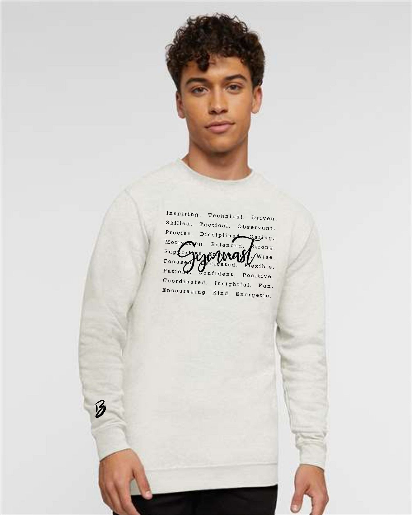 Ivory Heather Crewneck Sweatshirt
