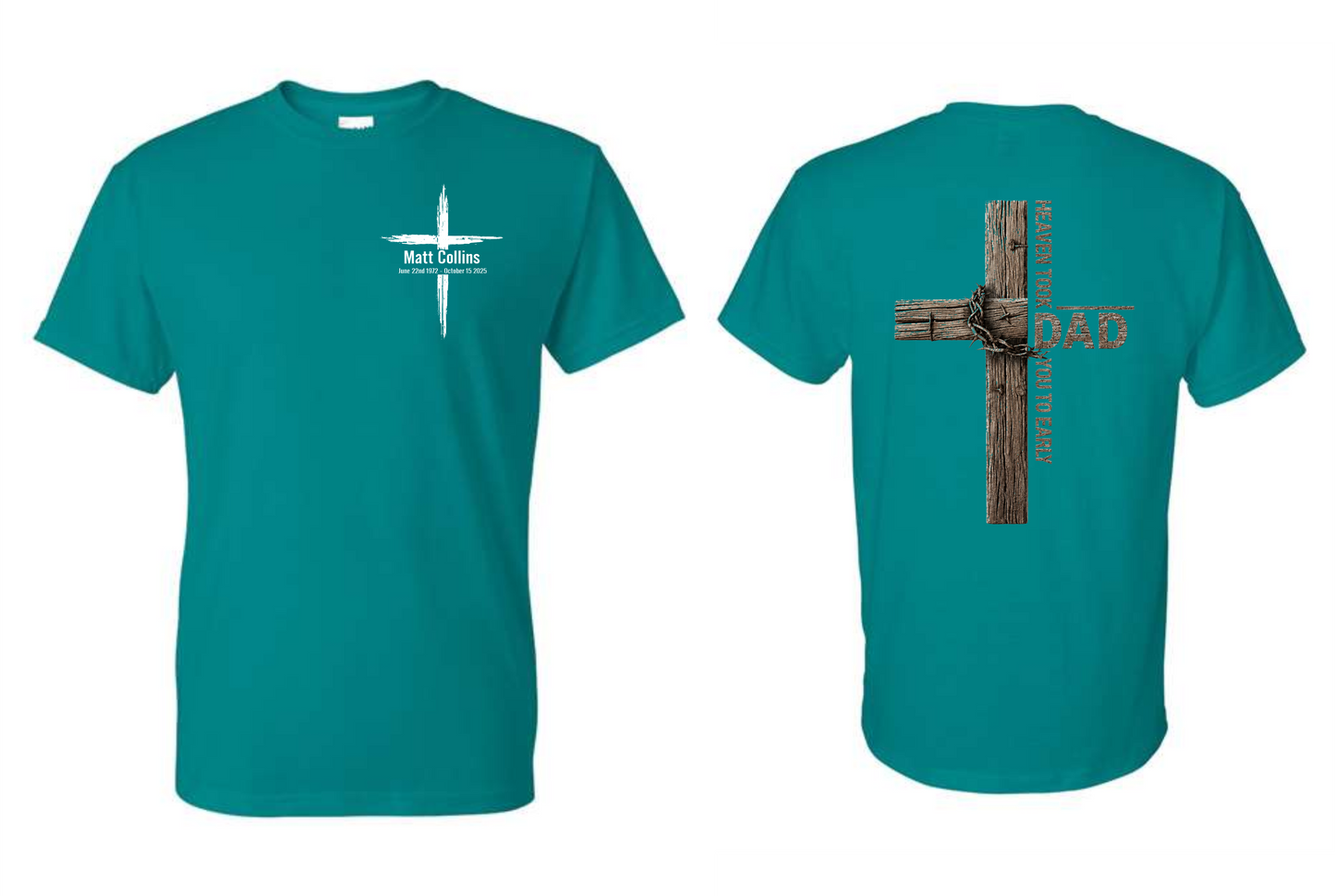 Adult T-Shirt (Various Backs)
