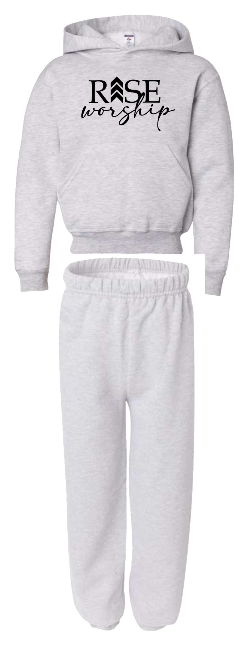 Youth Sweatsuit - Black Design
