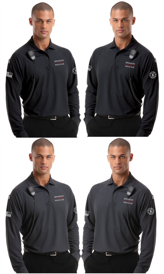 Blue Generation Long Sleeve Polo without IAFF