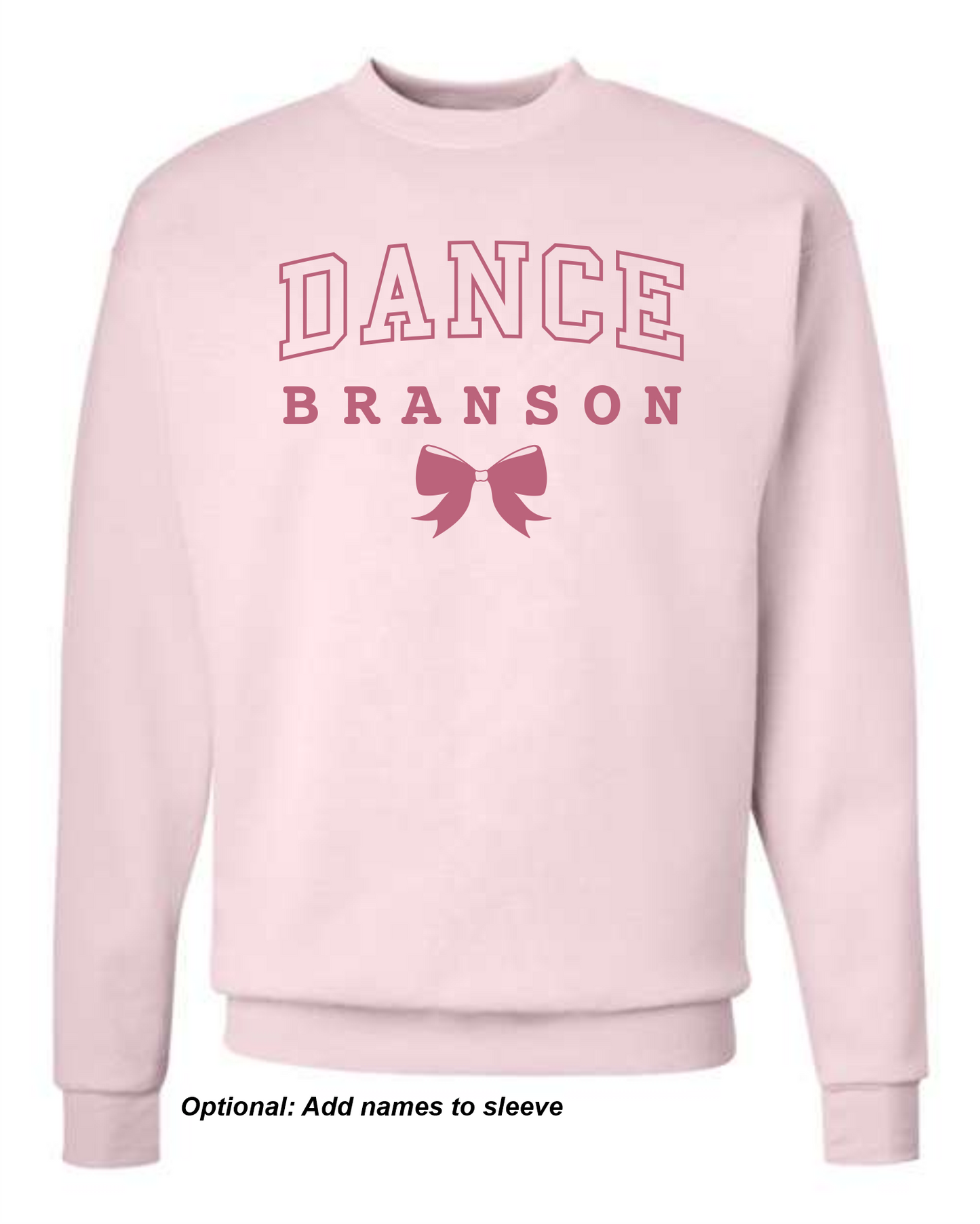 Bow Sweatshirt-Youth and Adult