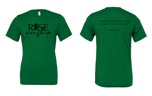 Kelly Green Tee- Youth and Adult