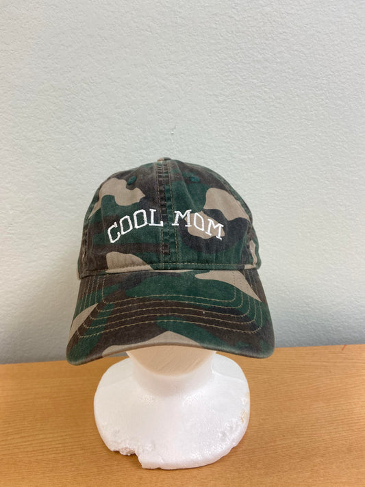 Camo Cool Mom Ponytail Hat