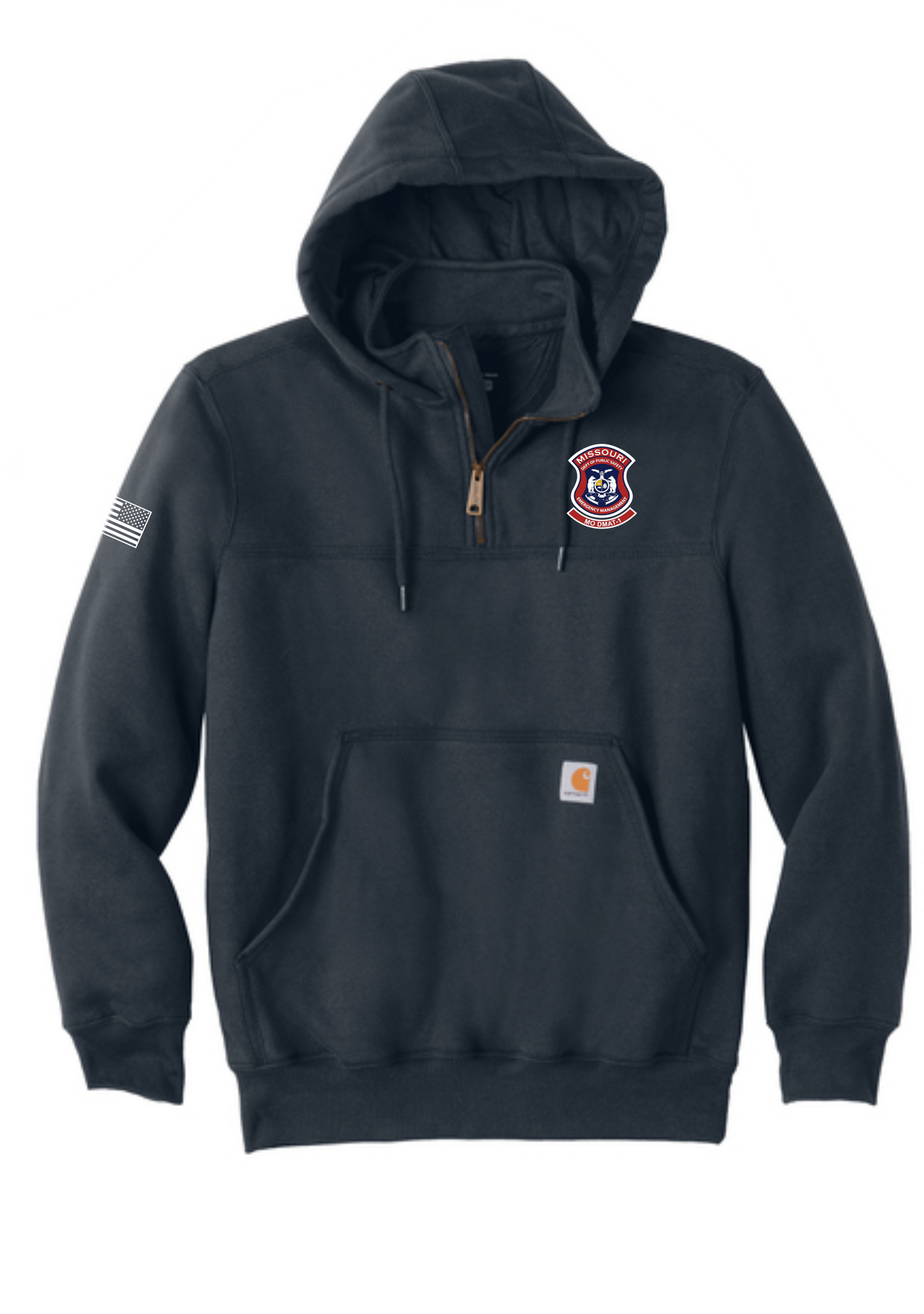 Carhartt Rain Defender Zip Mock Sweatshirt
