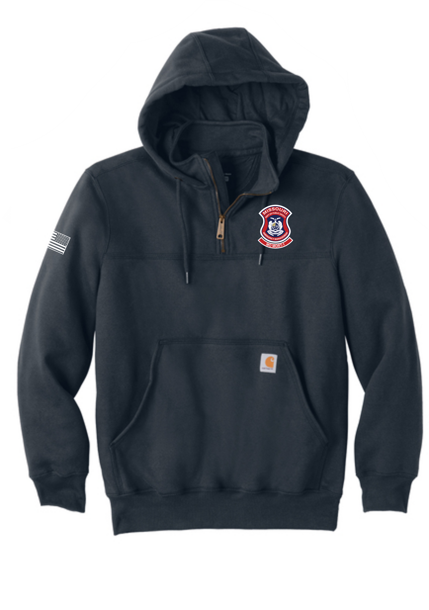 Carhartt Rain Defender Zip Mock Sweatshirt