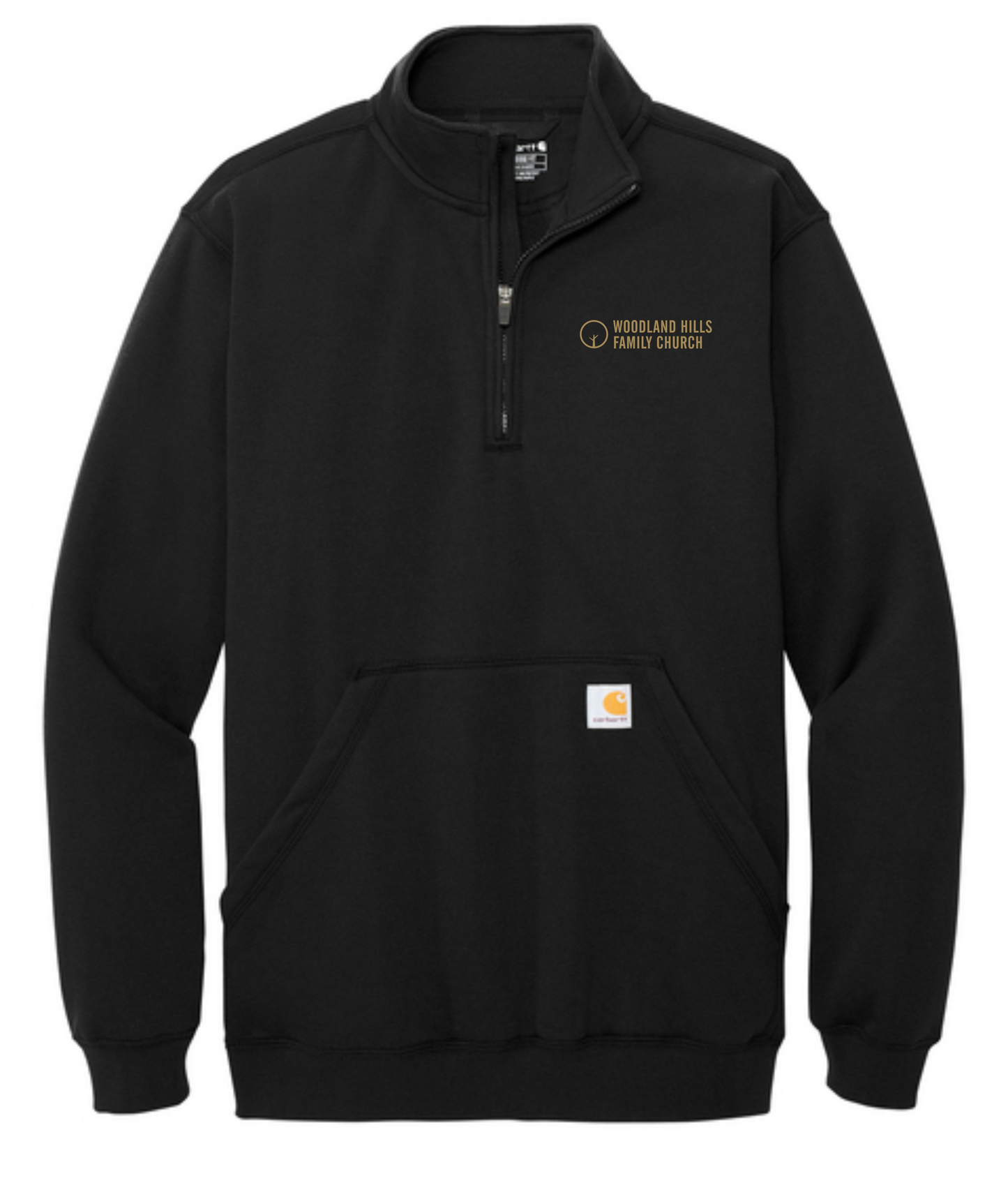 Carhartt® Midweight 1/4-Zip Mock Neck Sweatshirt