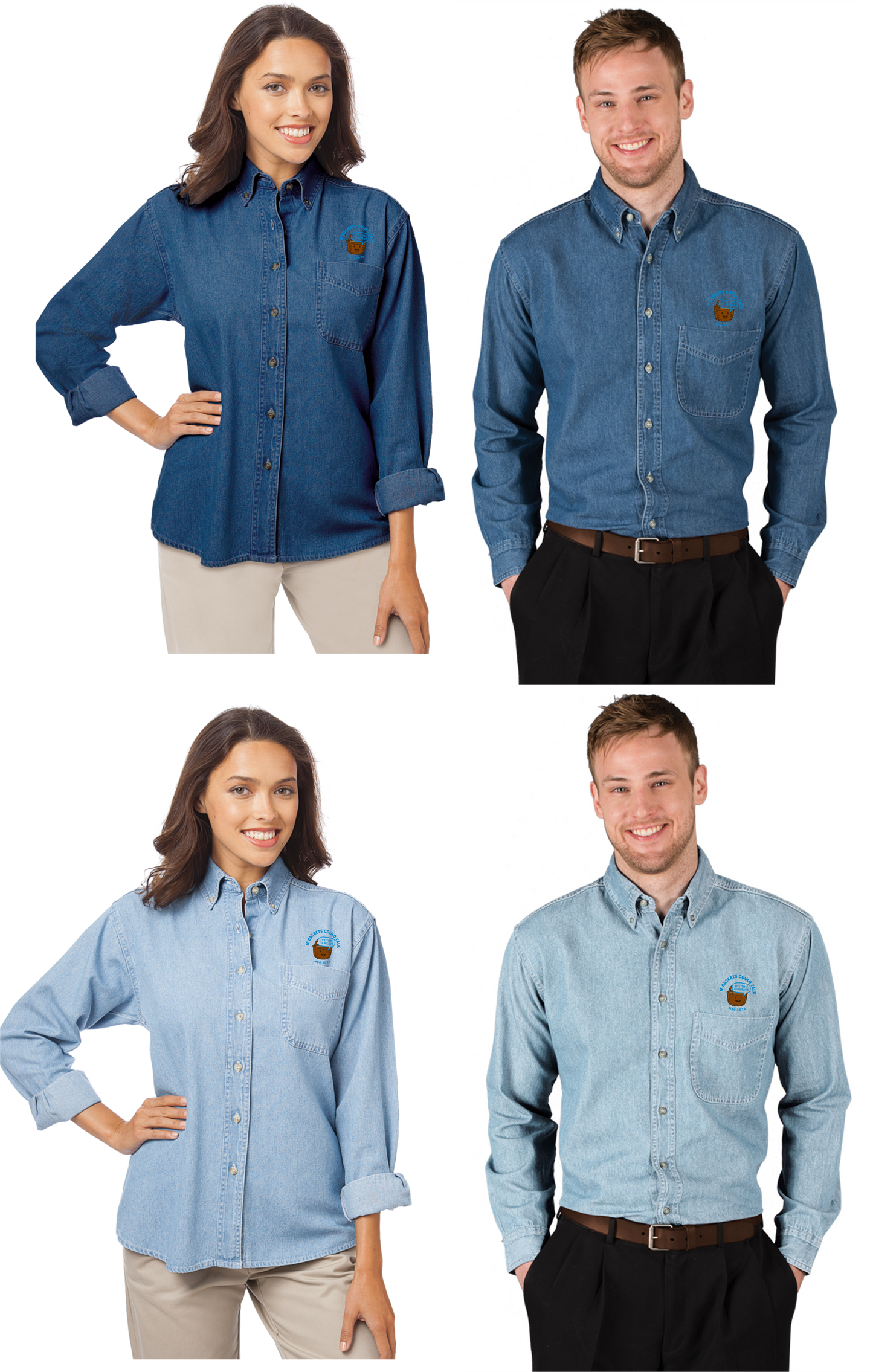 Long Sleeve Denim Shirt