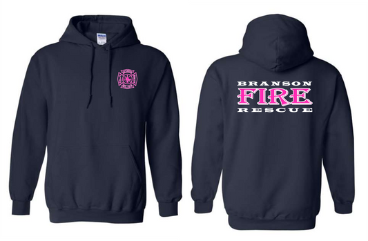 Breast Cancer Awareness-Gildan Hooded Sweatshirt