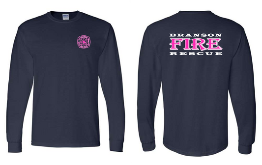 Breast Cancer Awareness-Gildan Long Sleeve T-Shirt