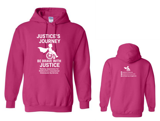 Adult and Youth Pink Hoodie