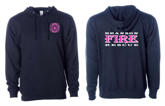 Breast Cancer Awareness-Independent Trading Co. Hooded Sweatshirt