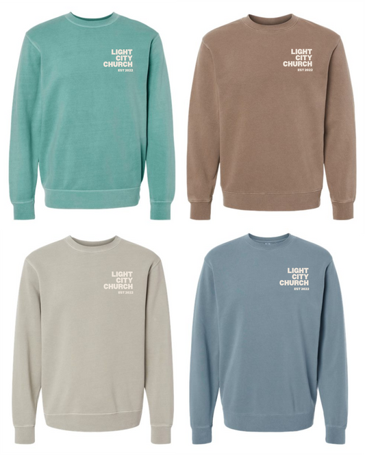 Unisex Midweight Pigment-Dyed Sweatshirt