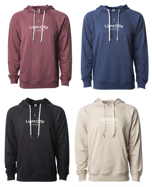 Unisex Lightweight Terry Hoodie