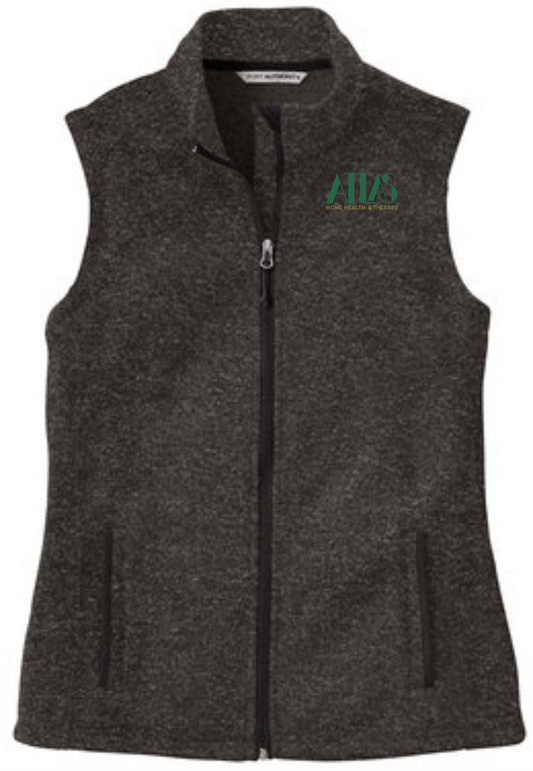 Ladie's Sweater Fleece Vest