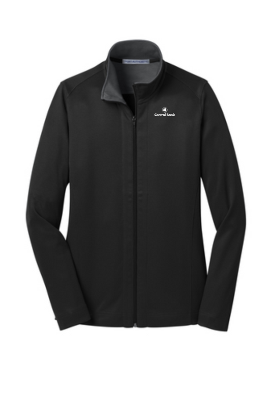 Port Authority® Ladies Vertical Texture Full-Zip Jacket