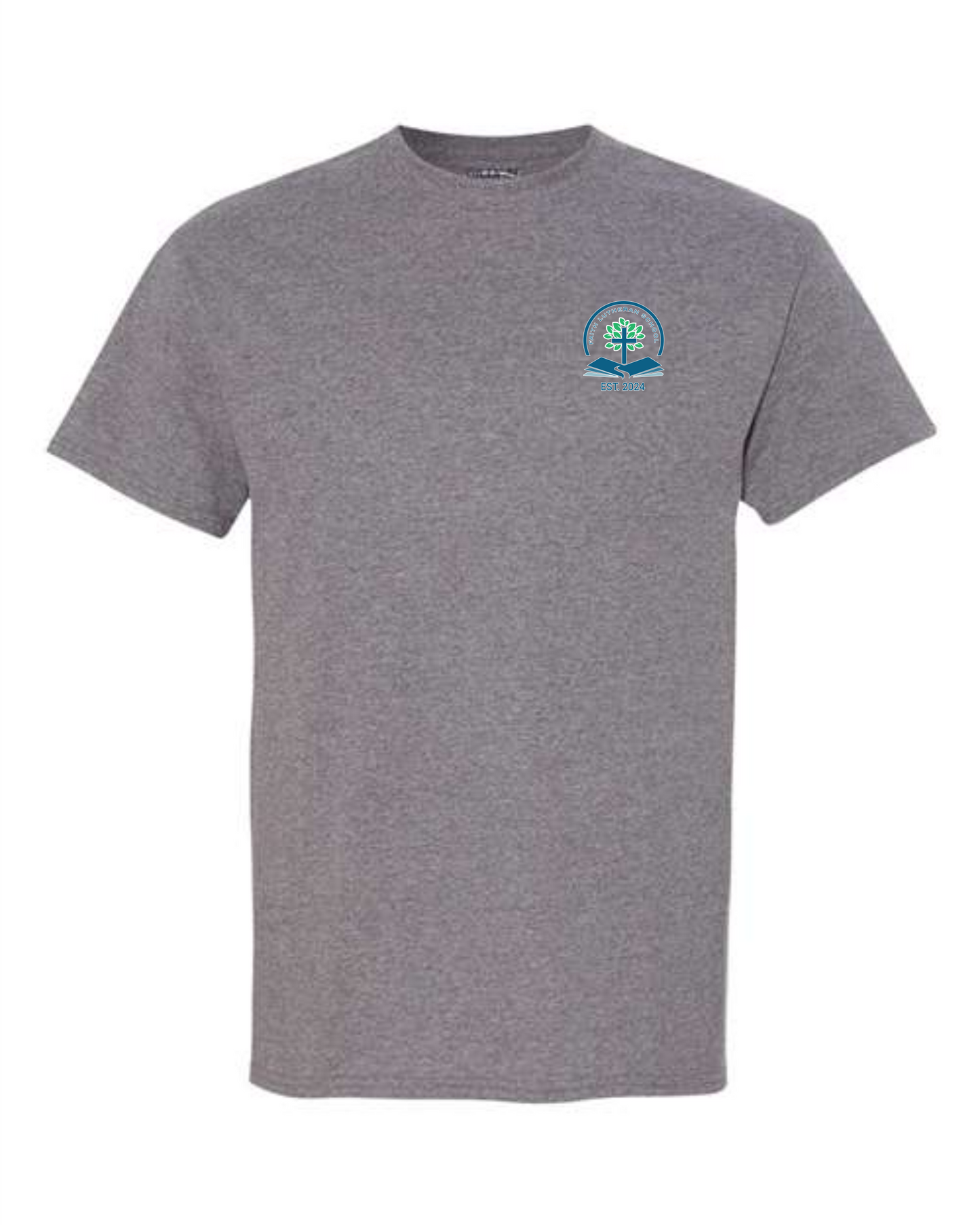Adult L/C Logo Short Sleeve T-Shirt