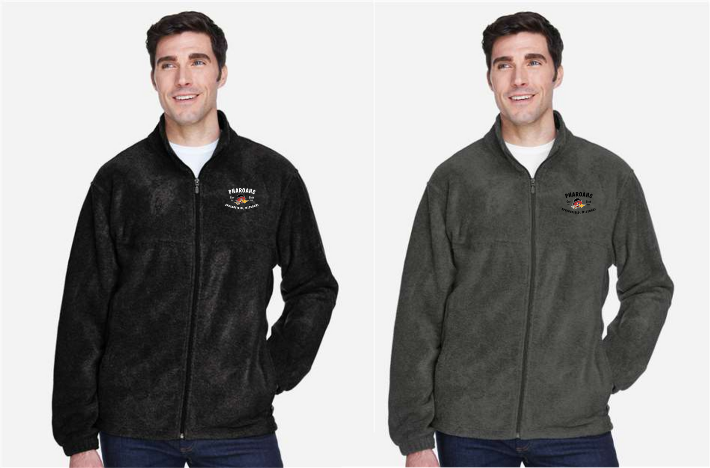 Men's Fit Full Zip Fleece Jacket