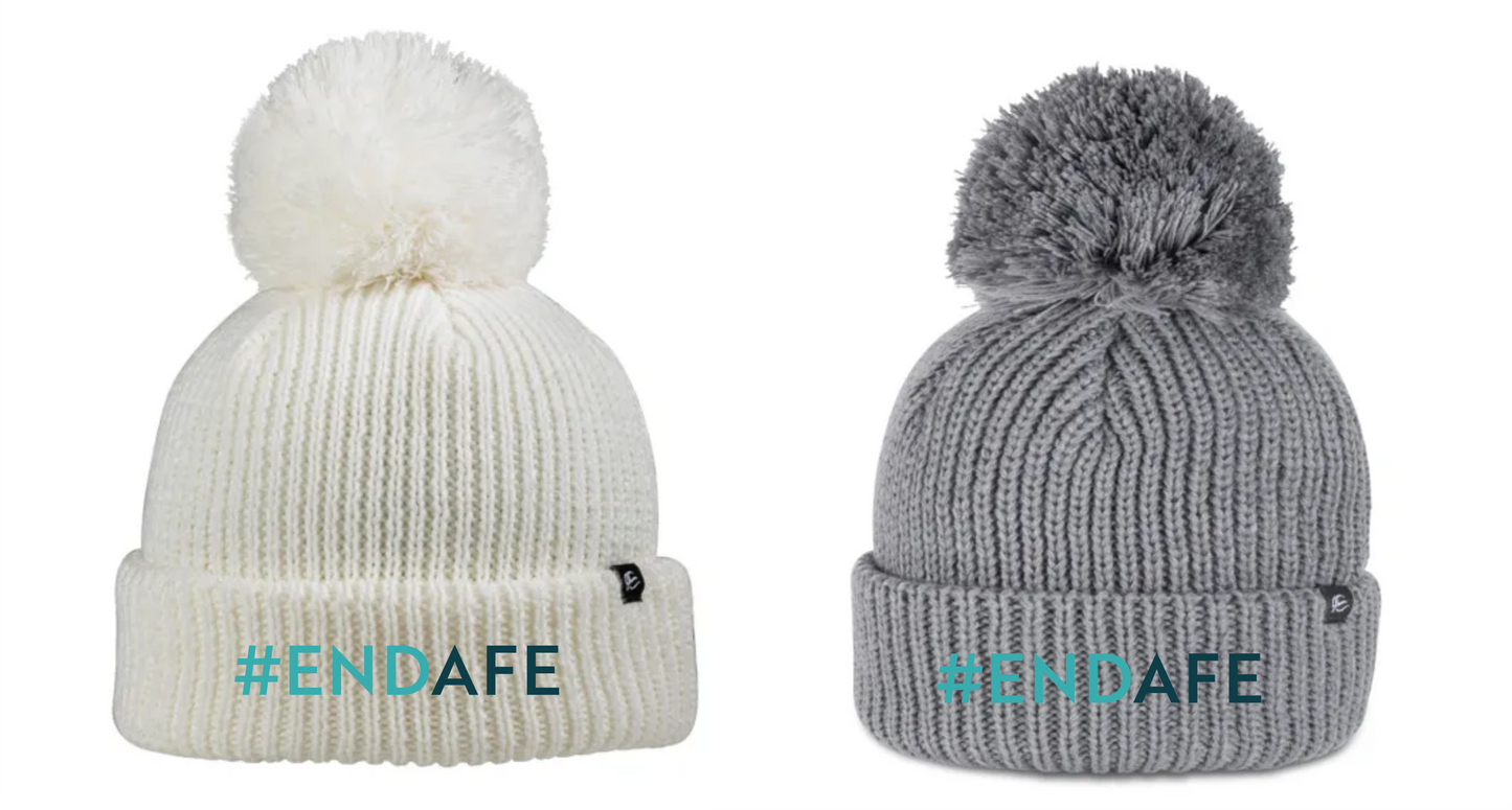 END AFE Pom Beanie