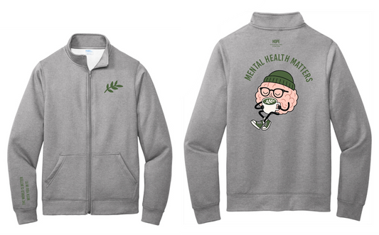 Port & Co Fleece Full Zip Sweatshirt
