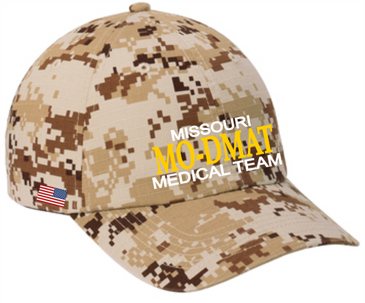 Digital Camo Ripstop Unstructured Cap