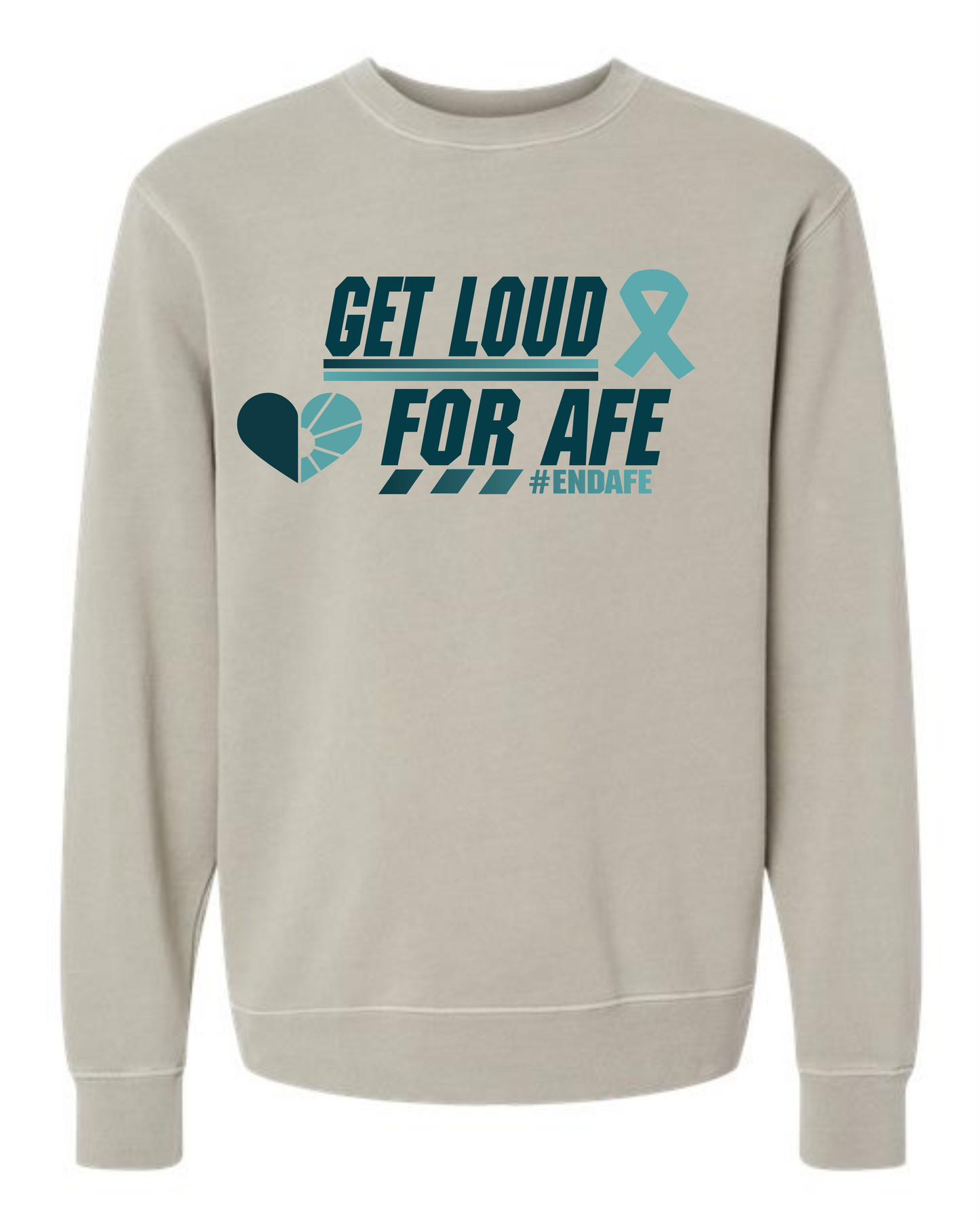 Adult Get Loud Crewneck Sweatshirt