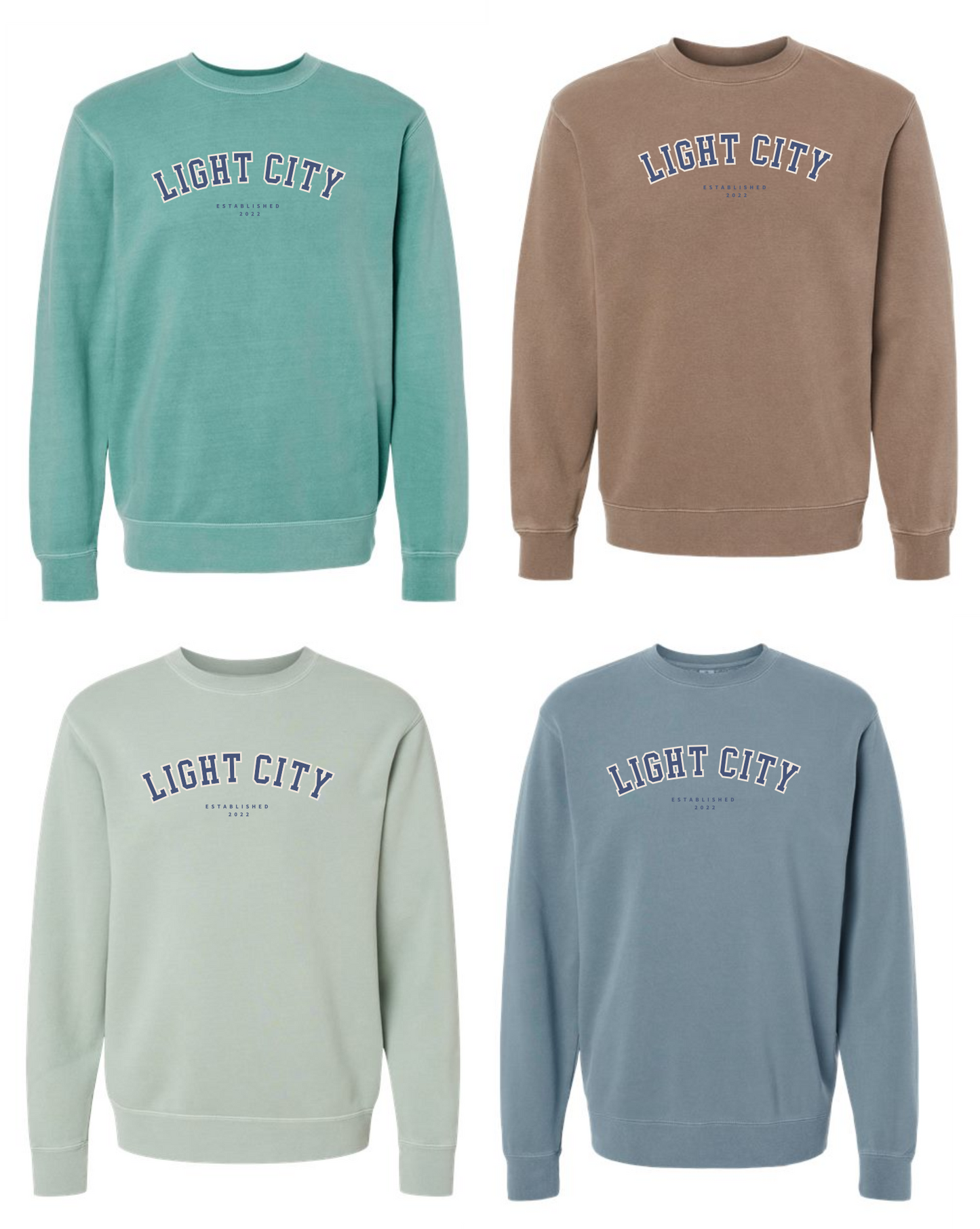 Unisex Midweight Pigment-Dyed Sweatshirt