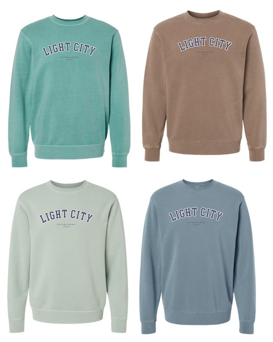 Unisex Midweight Pigment-Dyed Sweatshirt