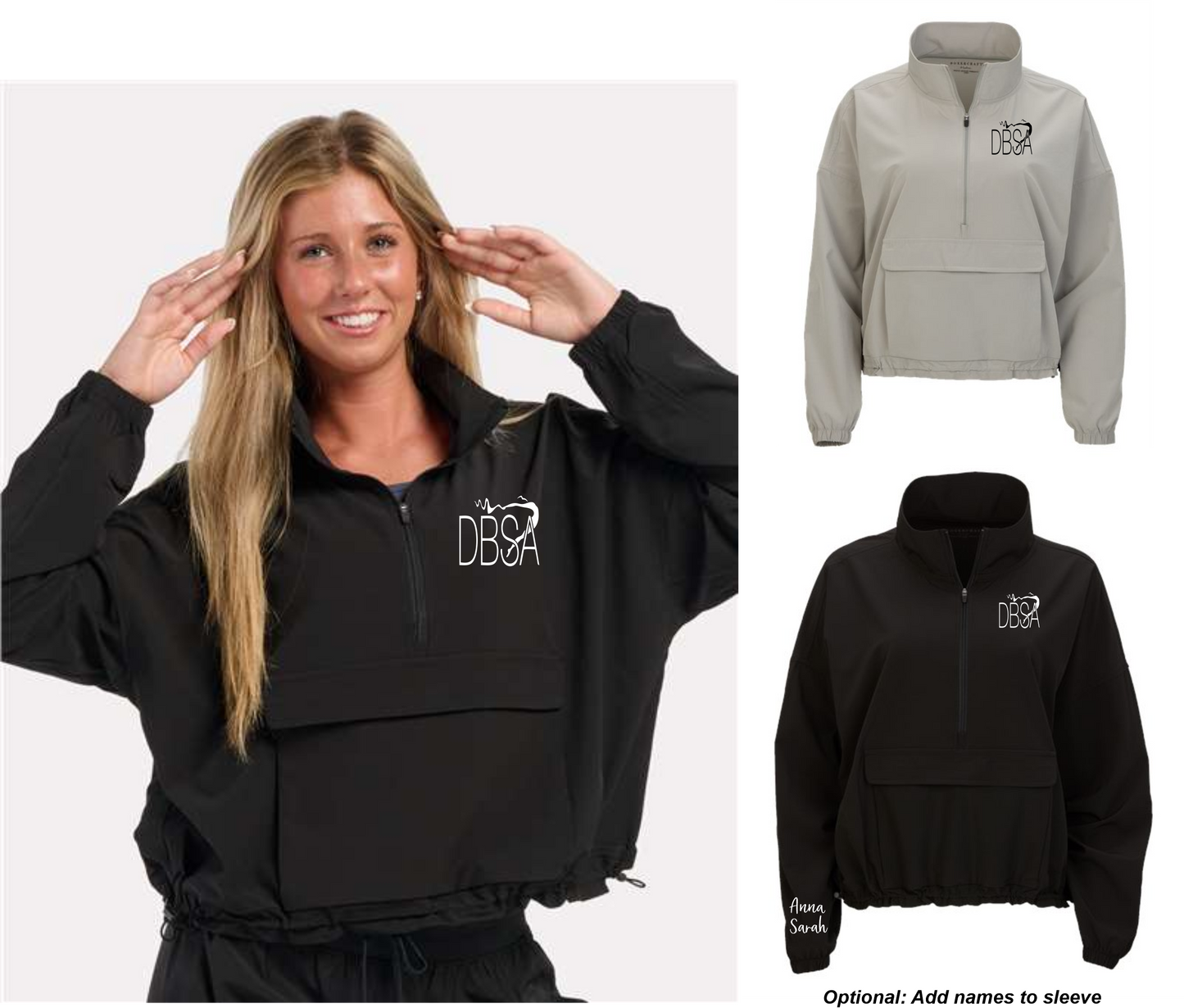 Women's Stretch Woven Pullover