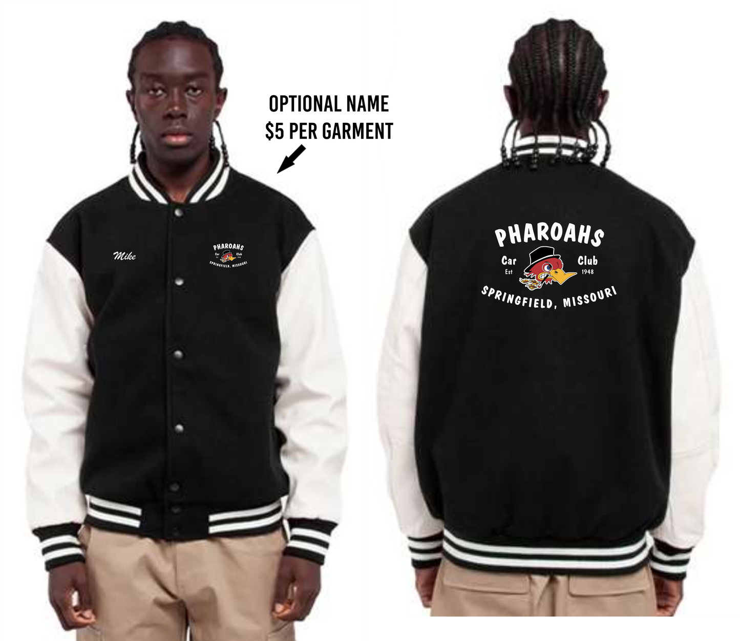 Unisex Letterman Jacket