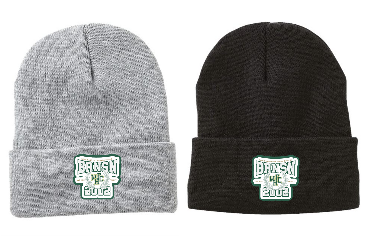 Varsity Patch Sherpa-Lined Beanie