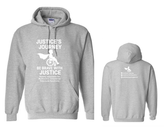 Adult and Youth Sport Grey Hoodie