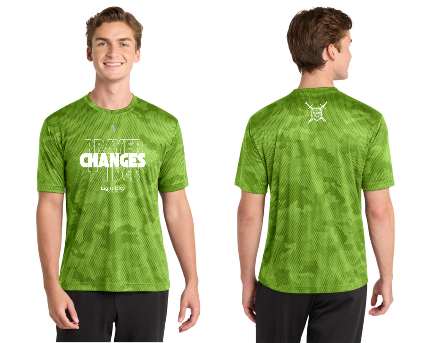 Prayer Digital Camo Performance Tee