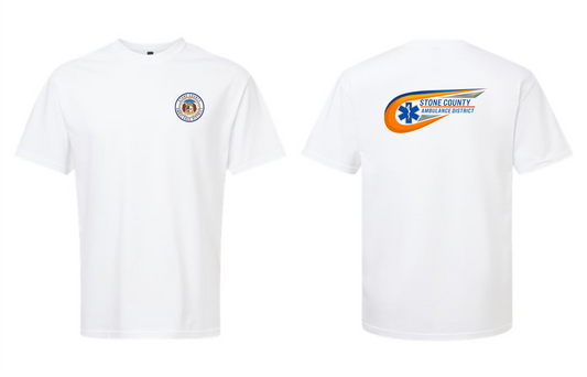 White T-Shirt- Seal & SCAD