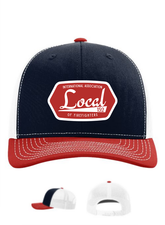 Richardson Trucker Hat-Local 152 Patch