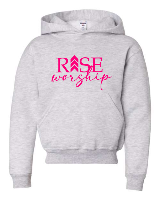 Youth Hoodie - Pink Design