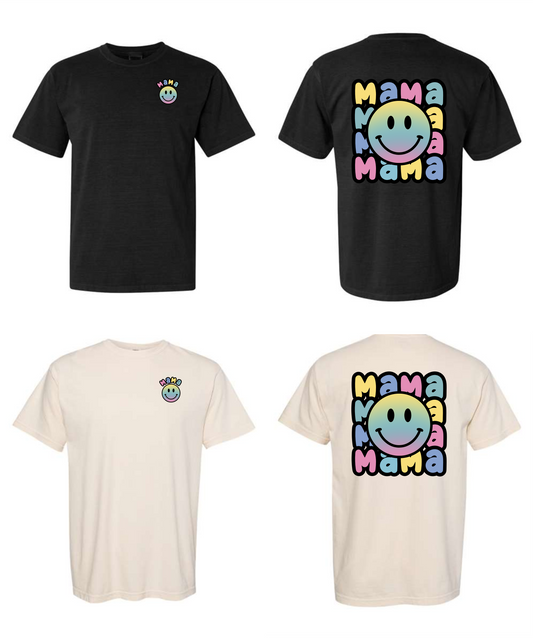 Comfort Colors rainbow Mama Tee