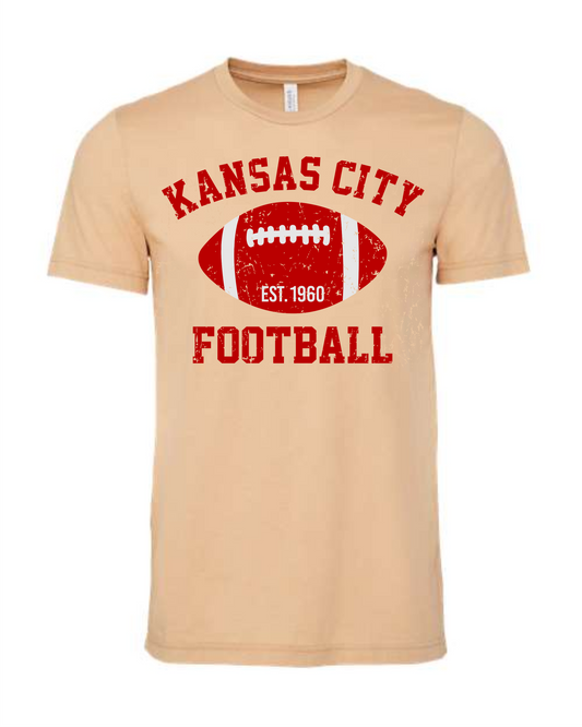 Kansas City Football Tee