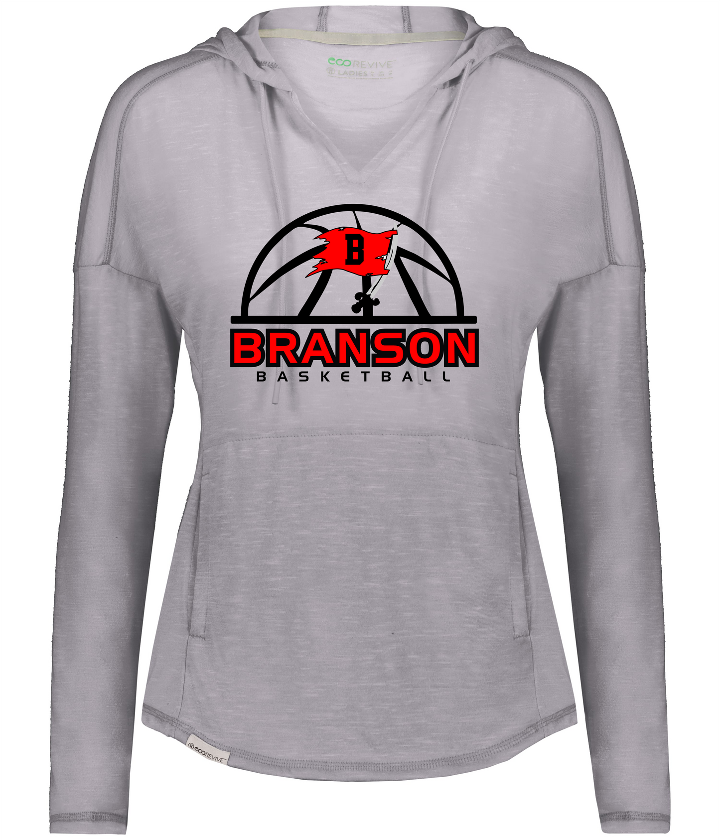 BRANSON BASKETBALL FLAG LADIES HOLLOWAY HOODIE