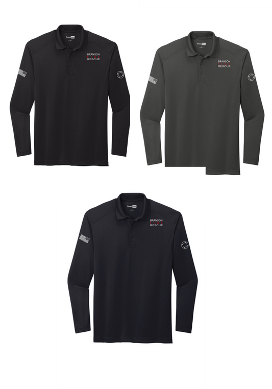 BFR Long Sleeve Polo without IAFF Sleeve