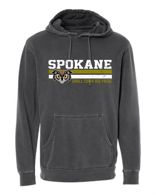 Pigment Dyed Small Town Hoodie