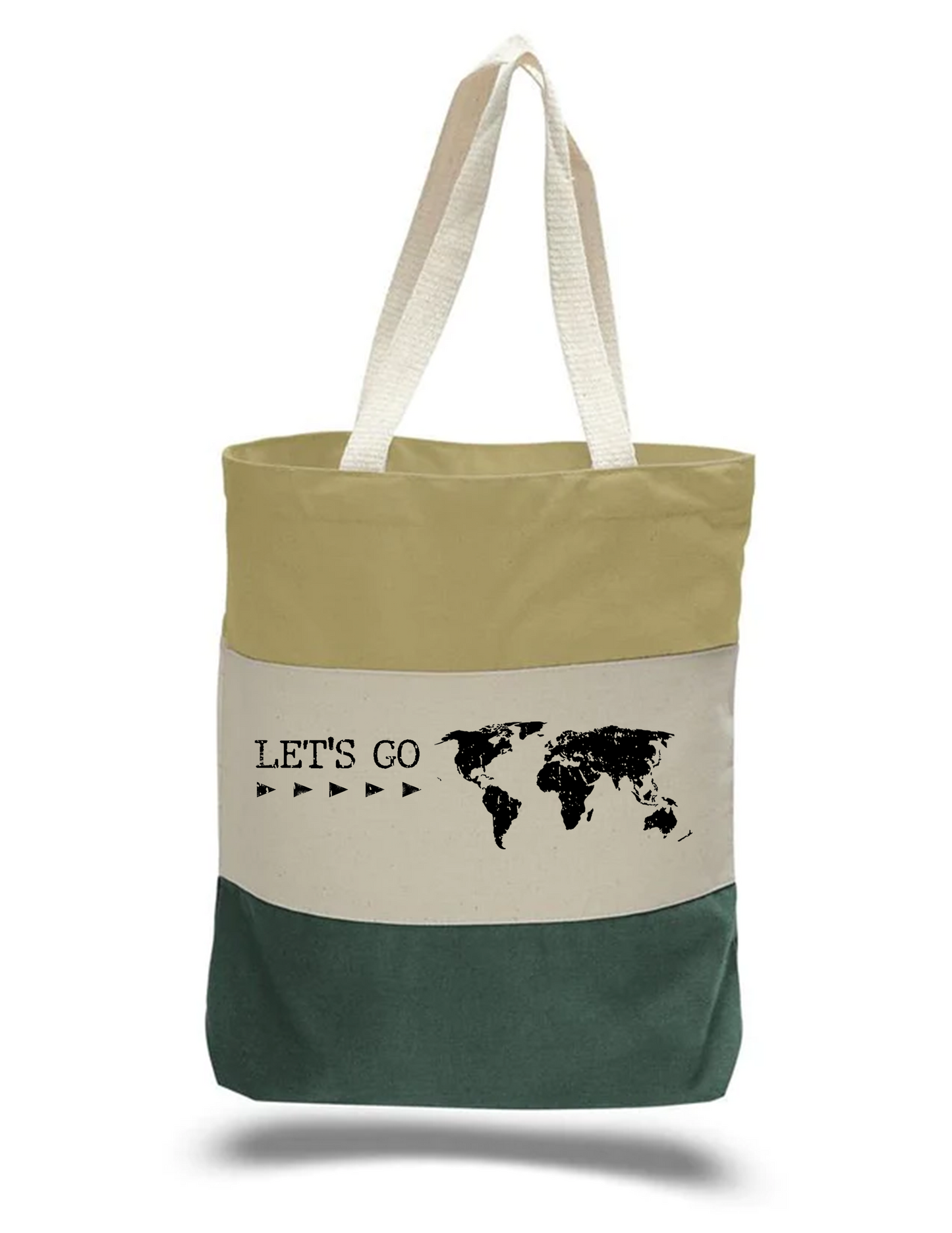 Canvas Tote Bag-Multiple Color Options