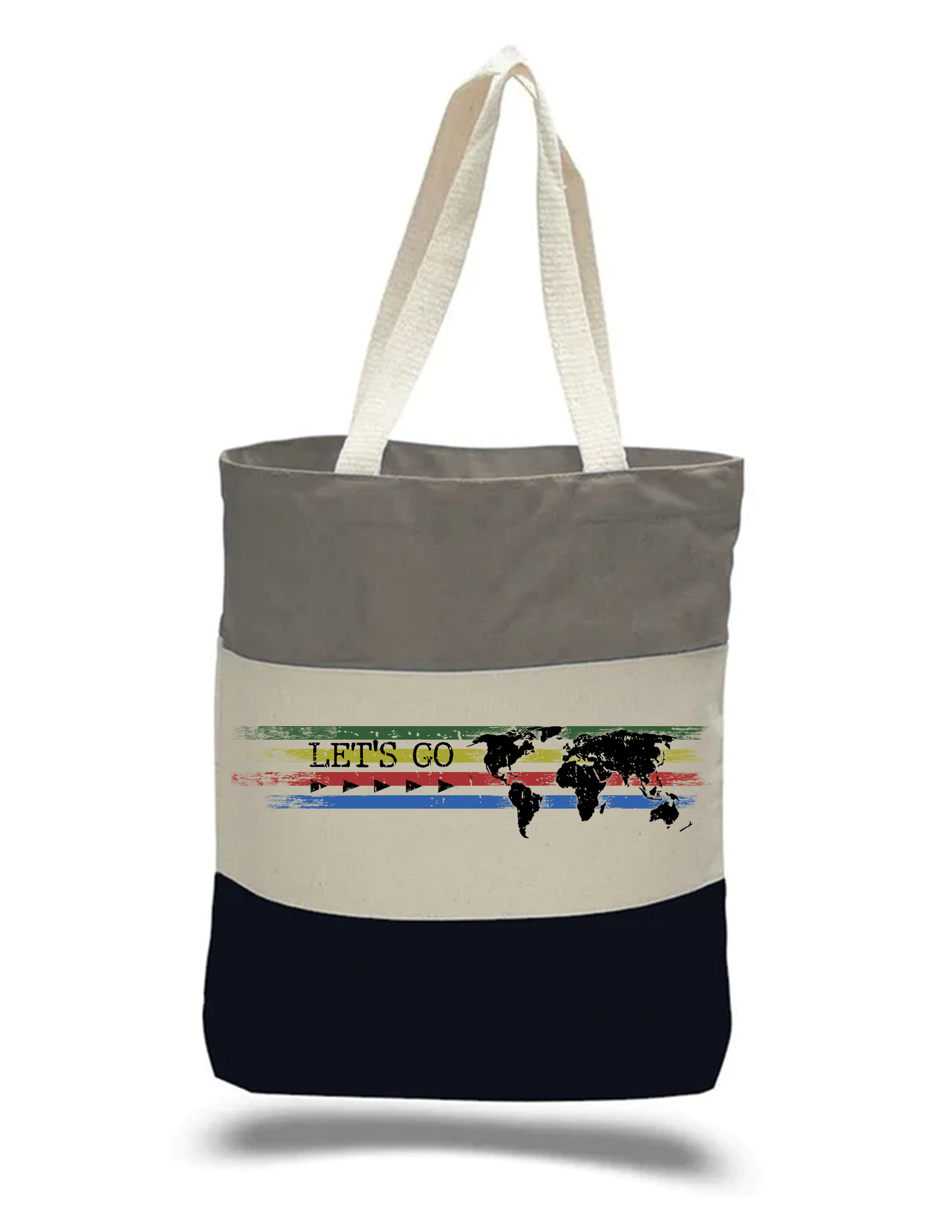 Canvas Tote Bag-Multiple Color Options