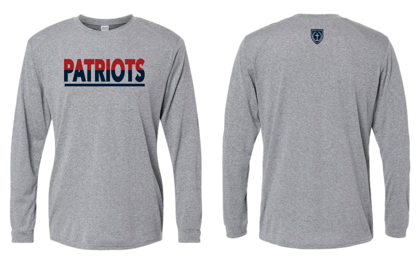 Long Sleeve Patriots Performance Tee