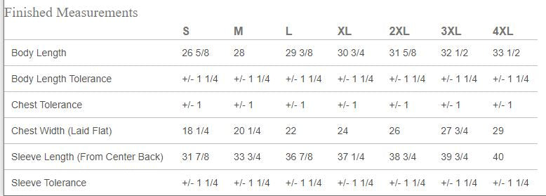 Comfort Colors Long Sleeve YA