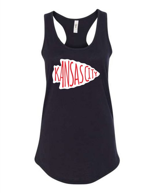 KC Arrow Women's Racerback Tank