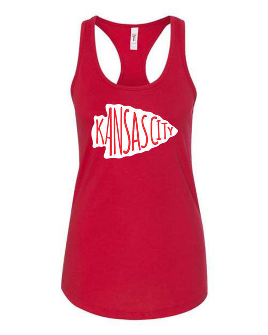 KC Arrow Women's Racerback Tank