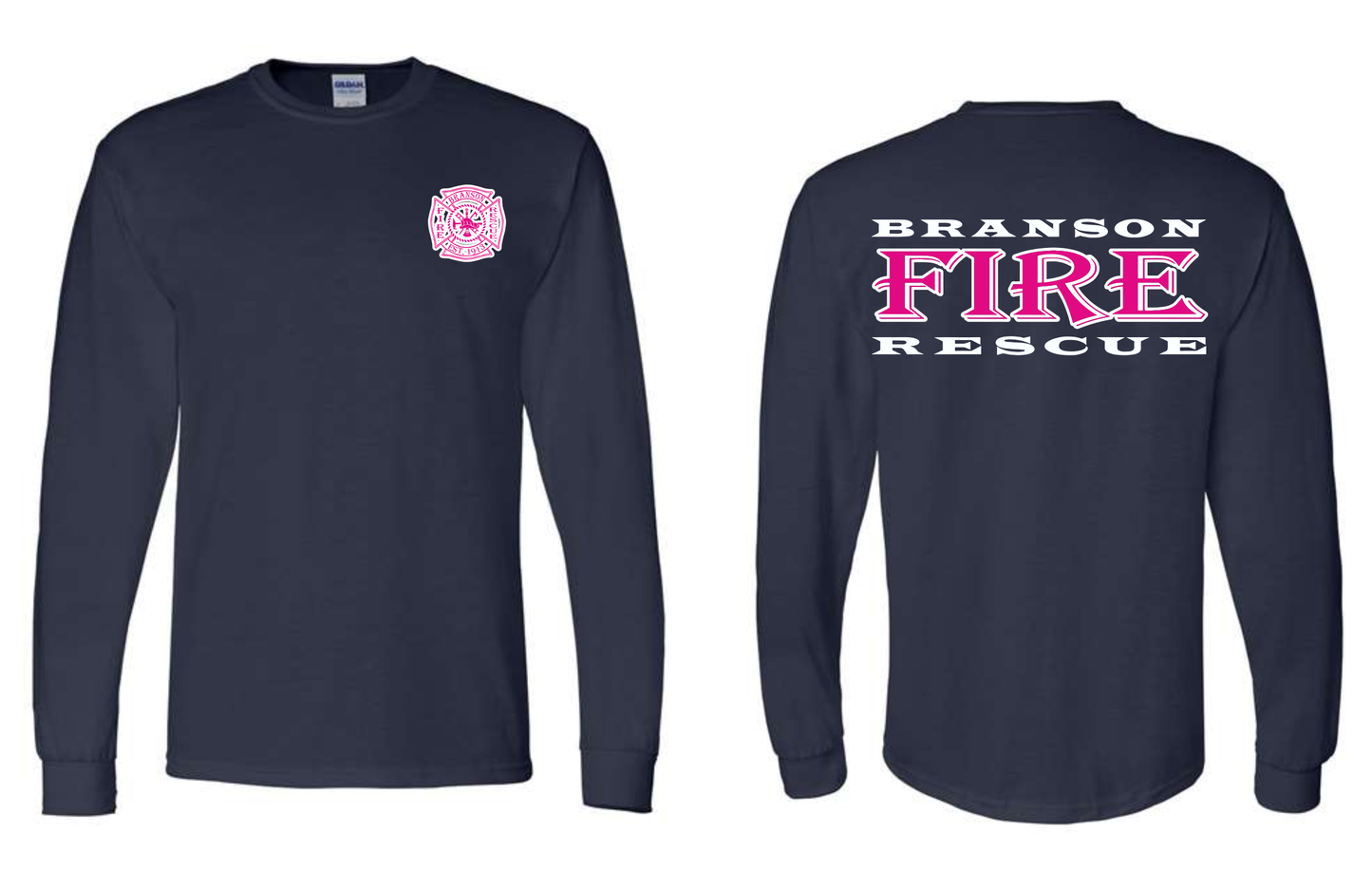 Gildan Breast Cancer Awareness Long Sleeve